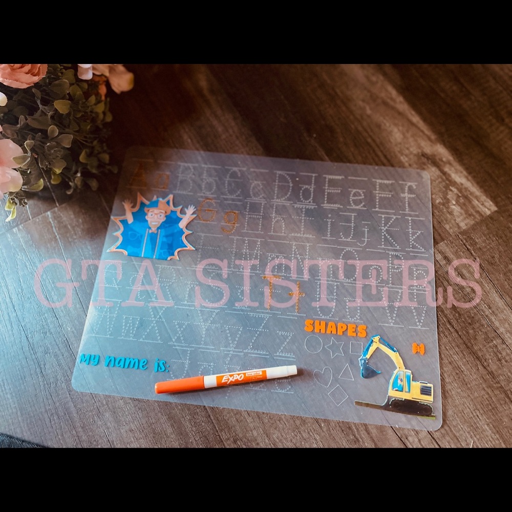 Blippi learning mat!